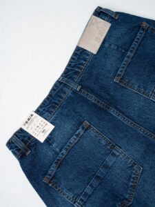 BERNA Jeans chinos scuro elasticizzato 251136 Blu (3)