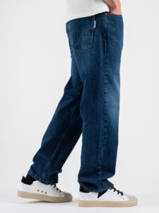 BERNA Jeans chinos scuro elasticizzato 251136 Blu (7)