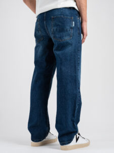 BERNA Jeans chinos scuro elasticizzato 251136 Blu (8)