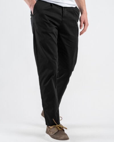 BERNA Pantalone in cotone leggero con pences 251104 Nero 3 Nuovi Arrivi