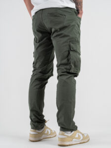 BERNA Pantalone tasconato in cotone leggero 251026 Menta (5)
