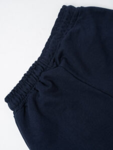 BERNA Pantalone tuta in cotone con polsino sul fondo 251071 Blu (1)