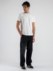 BERNA Pantalone work a gamba morbida 251018 Nero (1)