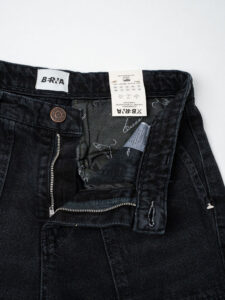 BERNA Pantalone work a gamba morbida 251018 Nero (6)