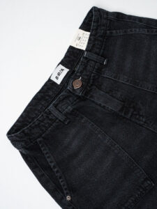 BERNA Pantalone work a gamba morbida 251018 Nero (7)