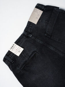 BERNA Pantalone work a gamba morbida 251018 Nero (8)