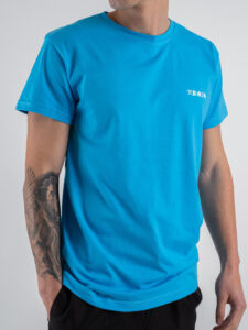 BERNA T-shirt in cotone con logo sul cuore 251072 Oriente (1)