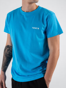 BERNA T-shirt in cotone con logo sul cuore 251072 Oriente (2)