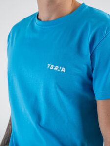 BERNA T-shirt in cotone con logo sul cuore 251072 Oriente (3)