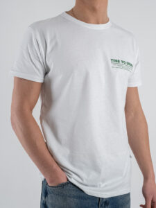 BERNA T-shirt in cotone con stampa MOJITO 251081 Bianco (4)