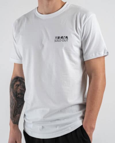 BERNA T shirt in cotone con stampa fronteretro 251077 Bianco 2 4 Nuovi Arrivi