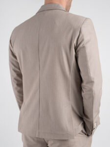 BL.11 Giacca da abito monopetto in poliviscosa BL2506264 Khaki (6)