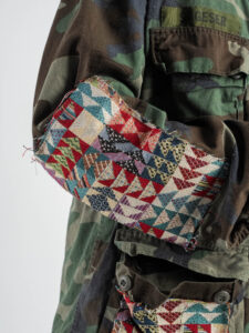 BL11 Giacca camicia camouflage con toppe 47BL (1)