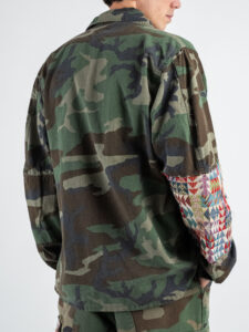 BL11 Giacca camicia camouflage con toppe 47BL (5)