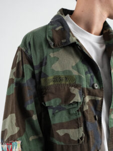 BL11 Giacca camicia camouflage con toppe 47BL (6)