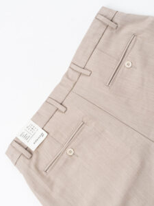 BL11 Pantalone chinos da abito con bottone e coulisse in vita BL2508264 Khaki (5)