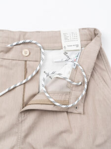 BL11 Pantalone chinos da abito con bottone e coulisse in vita BL2508264 Khaki (6)