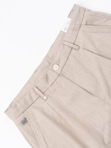 BL11 Pantalone chinos da abito con bottone e coulisse in vita BL2508264 Khaki (7)