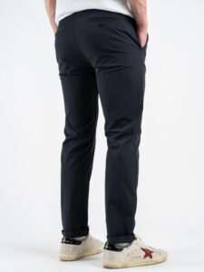 BL11 Pantalone chinos da abito con in tessuto tecnico BL25023 Blu (1)