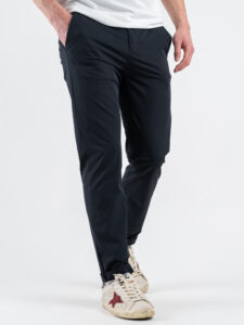 BL11 Pantalone chinos da abito con in tessuto tecnico BL25023 Blu (4)