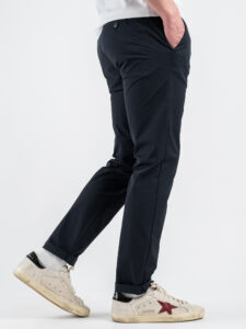 BL11 Pantalone chinos da abito con in tessuto tecnico BL25023 Blu (5)