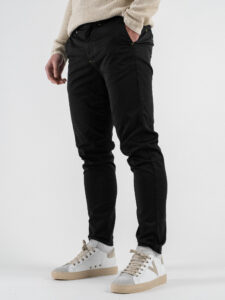 BL11 Pantalone chinos leggero TROPEA NERO (2)