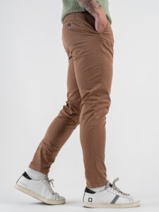 BL11 Pantalone chinos slim leggero TROPEA Deserto (3)