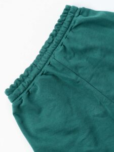 Completo tuta over leggero con felpa cappuccio boxy fit + pantalone baggy AD2122 Verde (1)