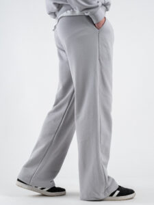 ESTASI Completo tuta over leggero con felpa cappuccio boxy fit + pantalone baggy AD2122 Ferro (9)