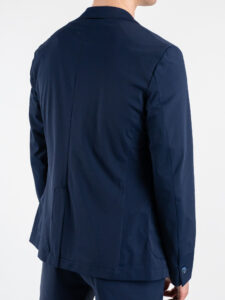 GIANNI LUPO Giacca doppiopetto da abito in tessuto tecnico GL3003TR Navy (6)