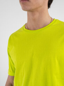 GIANNI LUPO T-shirt in cotone basica GL963F Green Fluo (1)