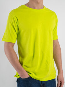 GIANNI LUPO T-shirt in cotone basica GL963F Green Fluo (2)