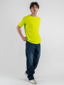 GIANNI LUPO T-shirt in cotone basica GL963F Green Fluo (3)