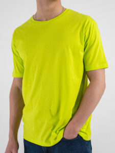GIANNI LUPO T-shirt in cotone basica GL963F Green Fluo (4)