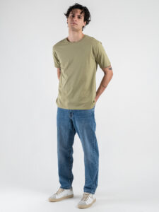 GIANNI LUPO T-shirt in cotone basica GL963F Military