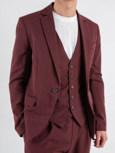IMPERIAL Giacca monopetto da abito JZ0KJBQ Indian red (1)