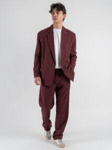 IMPERIAL Giacca over un petto e mezzo JZ1MJBQ Indian red