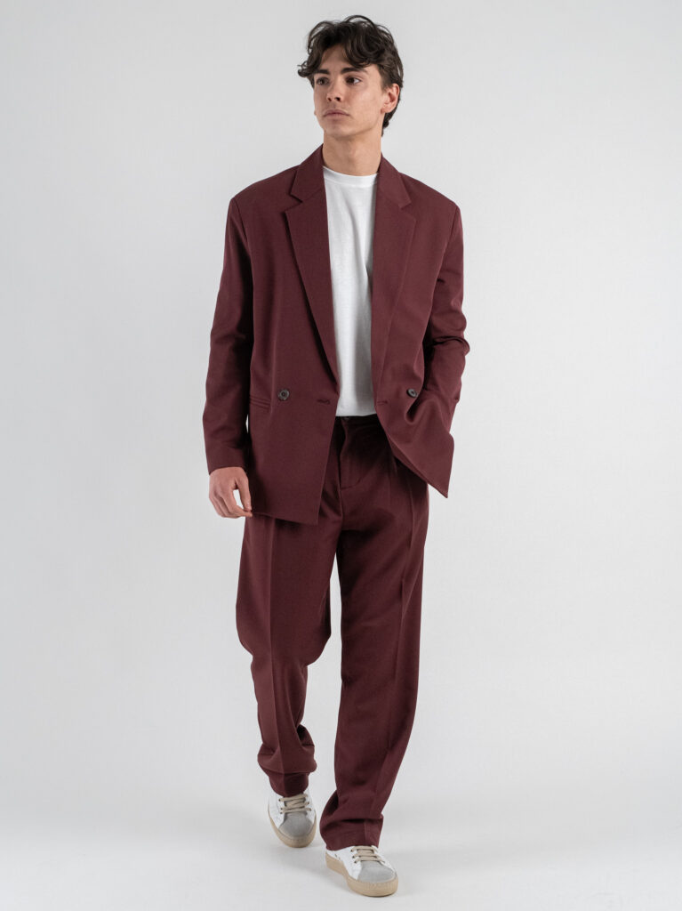 IMPERIAL Giacca over un petto e mezzo JZ1MJBQ Indian red Abiti