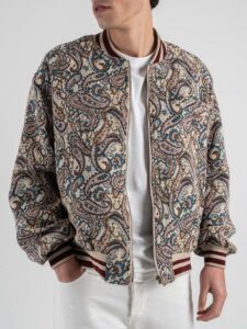 IMPERIAL Giacchetta ricamata in fantasia con elastico sul polsino e fondo VL36JEI Beige (4)