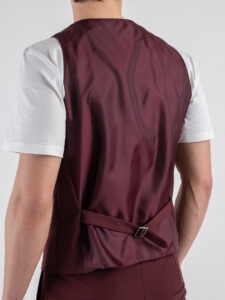 IMPERIAL Gilet da abito L810JBQ Indian red (1)