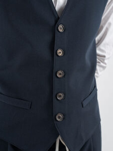 IMPERIAL Gilet da abito L810JBQ Navy (3)