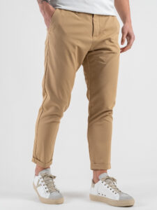 IMPERIAL Pantalone chinos da abito PWB0JBQ Camel (3)