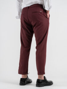 IMPERIAL Pantalone chinos da abito PWB0JBQ Indian red (5)