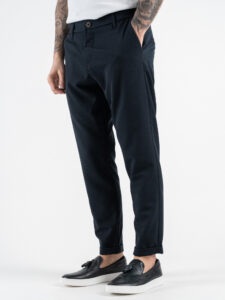 IMPERIAL Pantalone chinos da abito PWB0JBQ Navy (2)