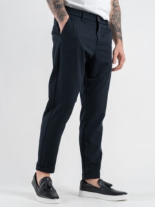 IMPERIAL Pantalone chinos da abito PWB0JBQ Navy (3)
