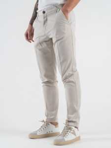 IMPERIAL Pantalone chinos da abito con gamba lunga PD3JJBH Beige (2)