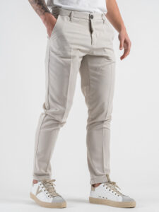 IMPERIAL Pantalone chinos da abito con gamba lunga PD3JJBH Beige (3)