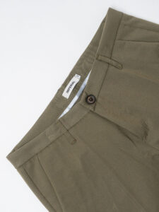 IMPERIAL Pantalone chinos da abito con gamba lunga PD3JJBQ Army (2)