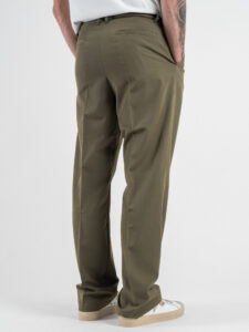 IMPERIAL Pantalone da abito baggy PD3MJBQ Army (5)