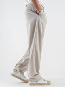 IMPERIAL Pantalone da abito baggy PD3MJBQ Beige (4)